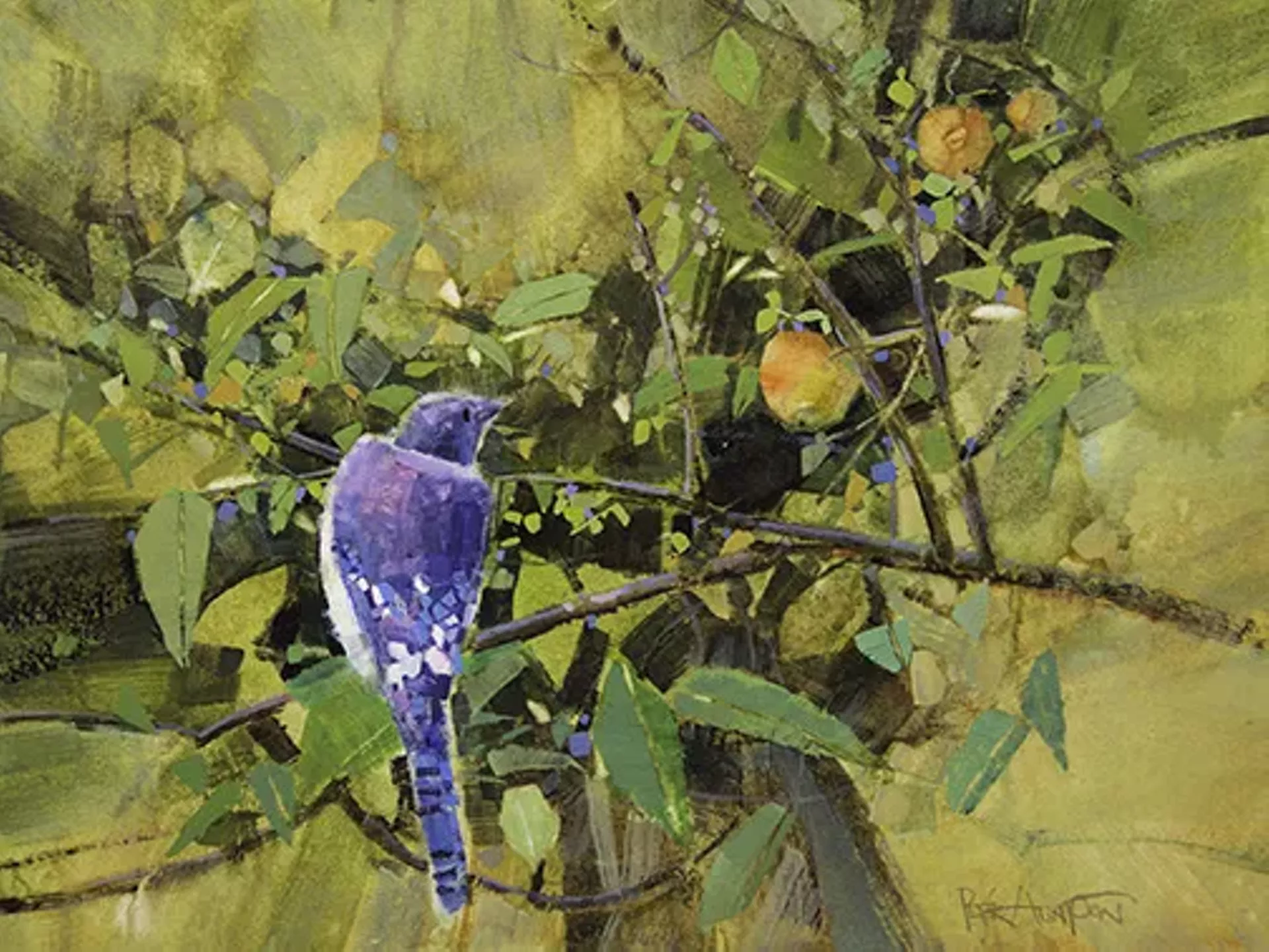 A painting by Peter Huntoon