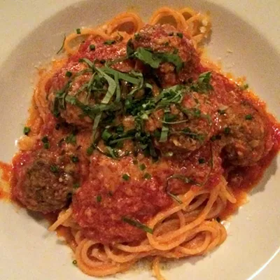 Image: Alice Eats: SpagHeady & Meatball Dinner at the Common Man