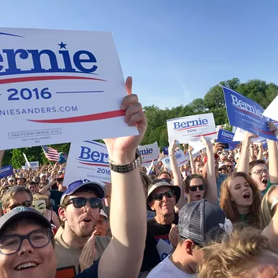 Image: Bernie Sanders' Campaign Kickoff