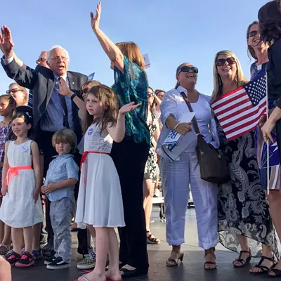 Image: Bernie Sanders' Campaign Kickoff