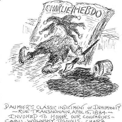 Image: Cartoonist Ed Koren Responds to the Charlie Hebdo Massacre