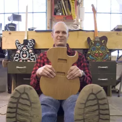 Image: A New VCAM Doc Explores the Guitars of Creston Lea