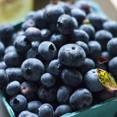 Image: Farmers Market Kitchen: Blueberry Lemon Clafoutis