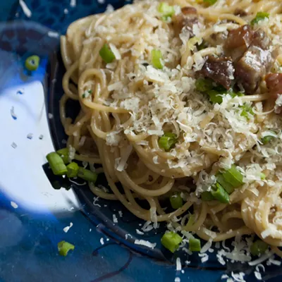 Image: Farmers Market Kitchen: Perfect Spaghetti Carbonara