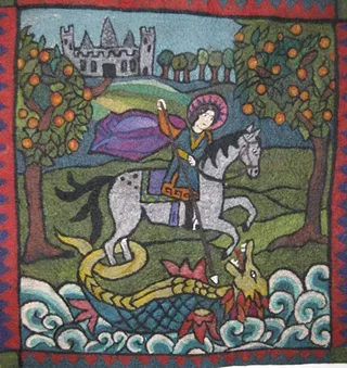 Image: Felt Tapestry Exhibit