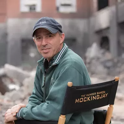 Image: Hunger Games Producer Visits Burlington Today