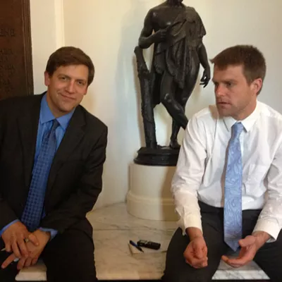 Image: Porter Leaving the Statehouse for Fish and Wildlife