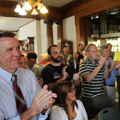 Image: At Campaign Launch, Milne Vows to Oppose Shumlin's "Ultra-Progressive Agenda"