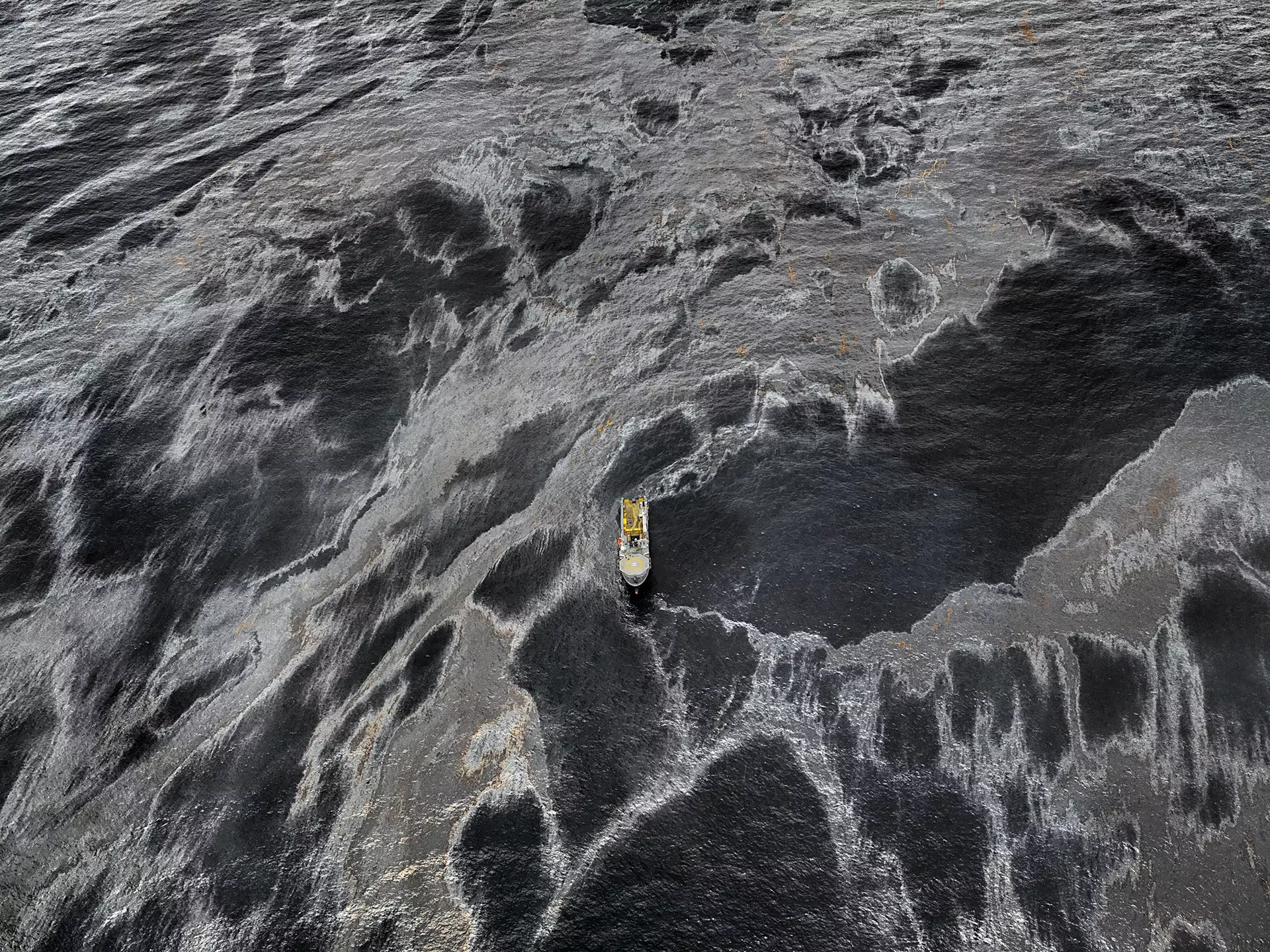 "Oil Spill #1" by Edward Burtynsky