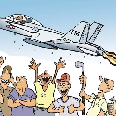 Image: Pro-F35 Group to Fly Shumlin and Two Mayors to Florida &mdash; But No South Burlington Reps