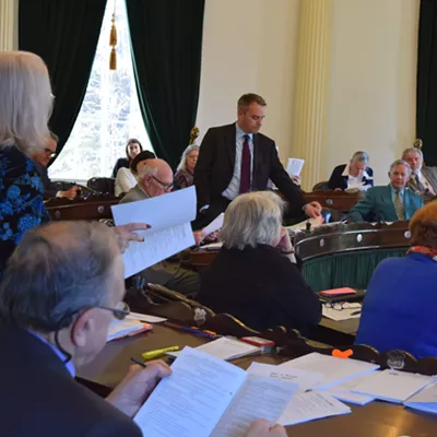 Image: In Symbolic Gesture, Vermont Senate Denounces Climate Change