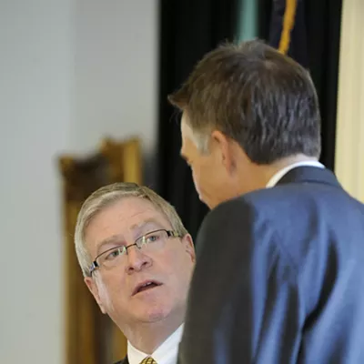 Image: Campbell (Sort of) Walks Back Single-Payer Comments; Shumlin Mounts Defense