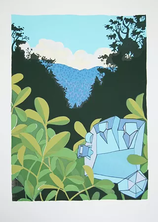 Image: Student Silkscreen Prints