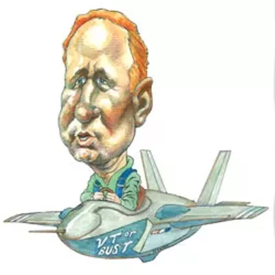 Image: This Week's Issue: The F-35's Biggest Booster; Year-Round Events on Burlington's Waterfront?
