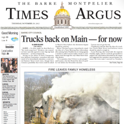 Image: Times Argus Says it Knew Reporter's Criminal Record When Hiring Him