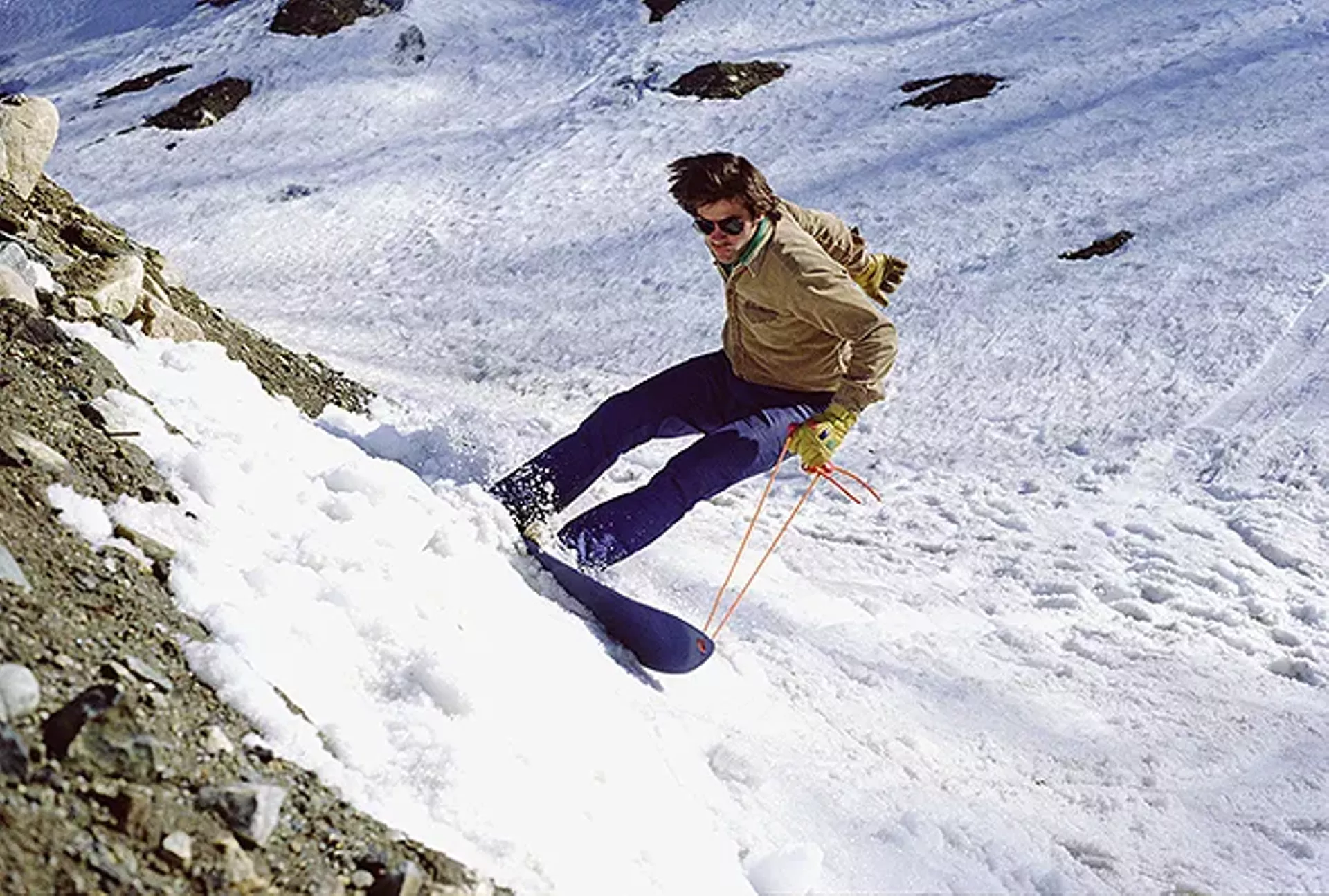 Jake Burton photo, late 1970s