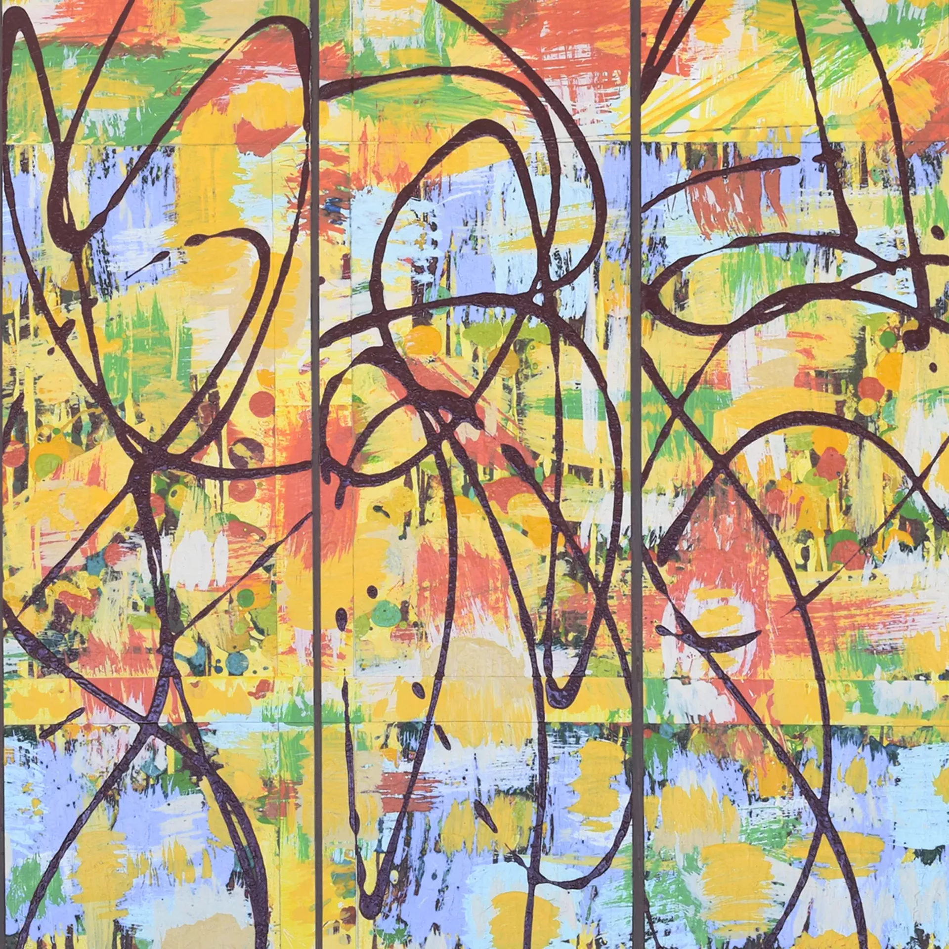 Untitled painting by Matt Larson