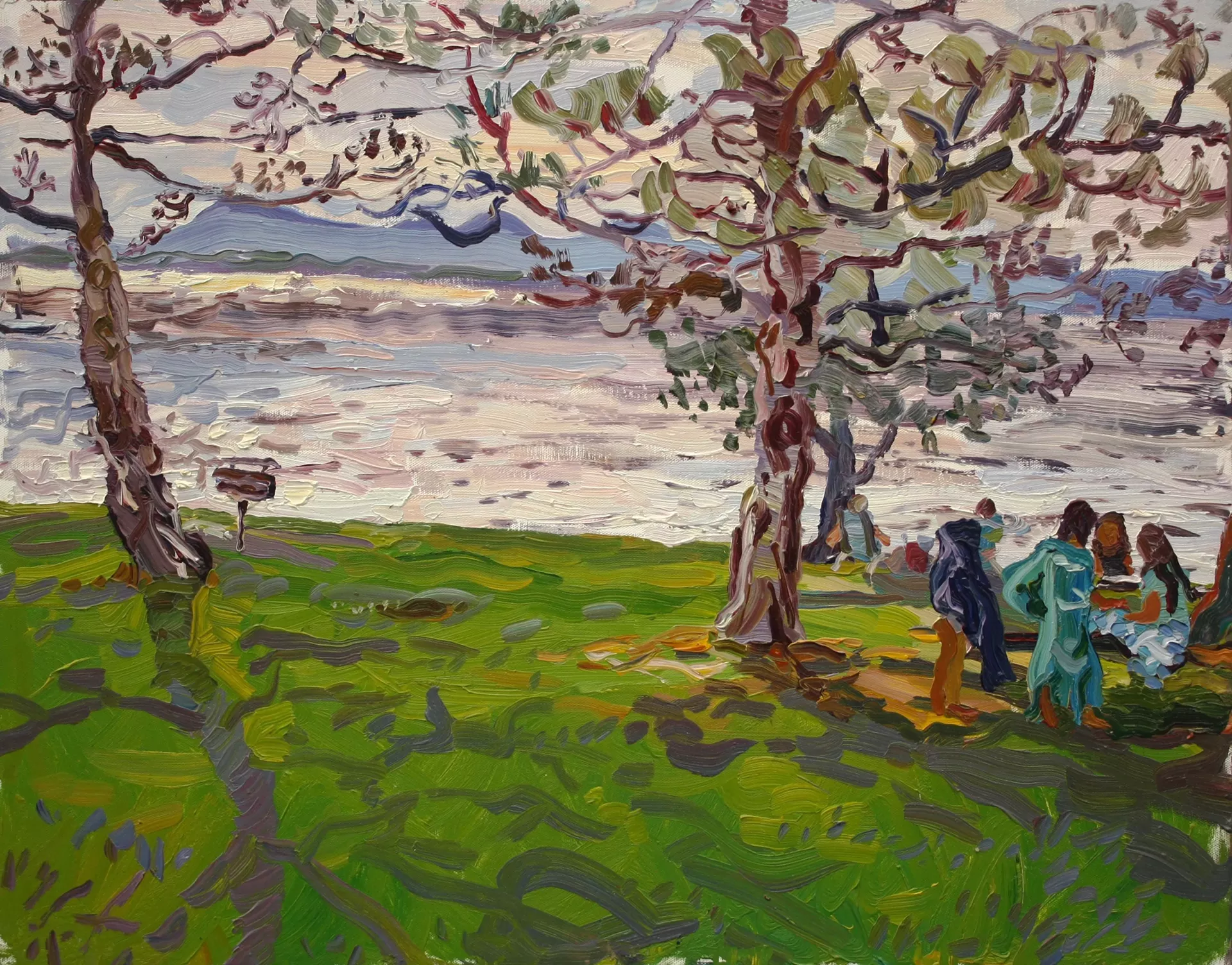 Painting by Neil Berger