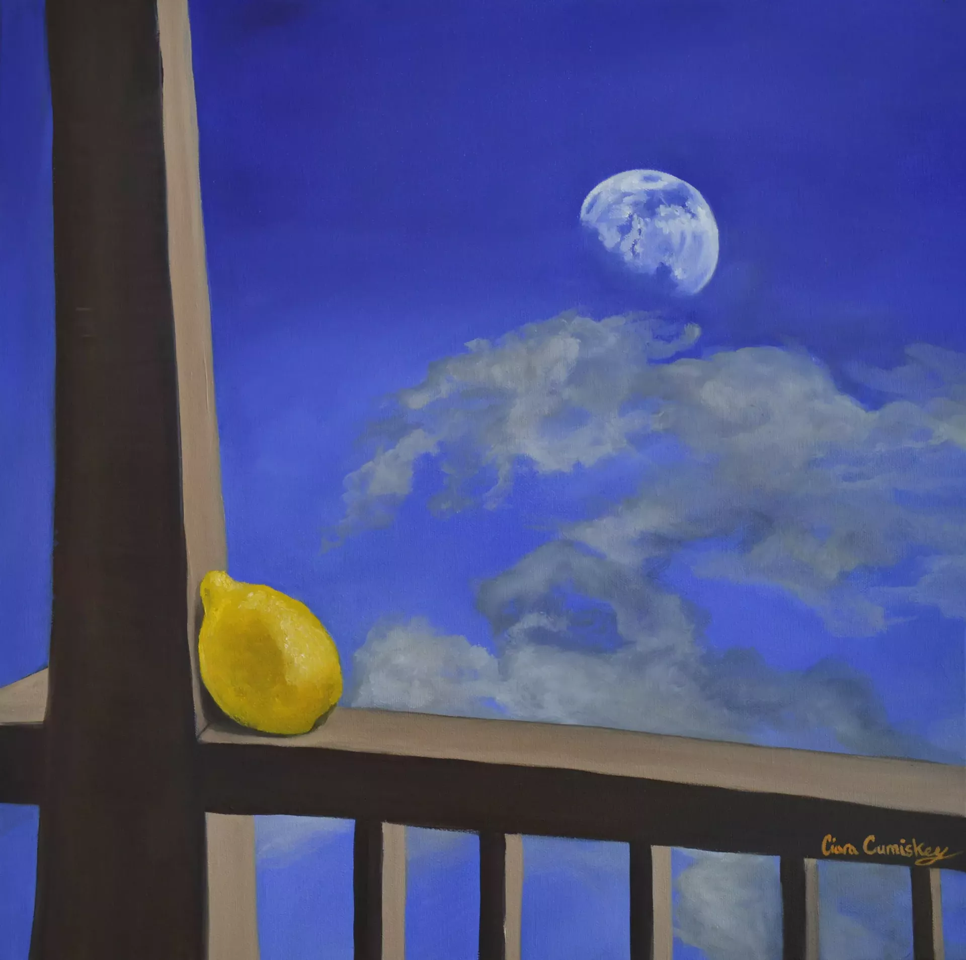 "Day Dreaming," painting by Ciara Cumiskey