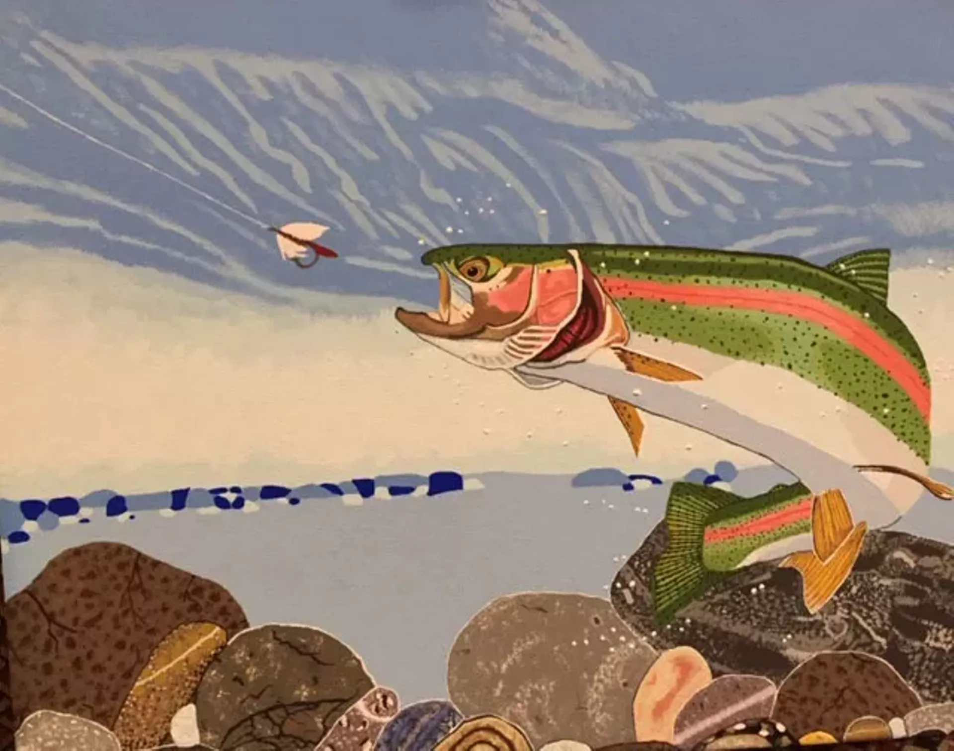 Painting by Anna Ross