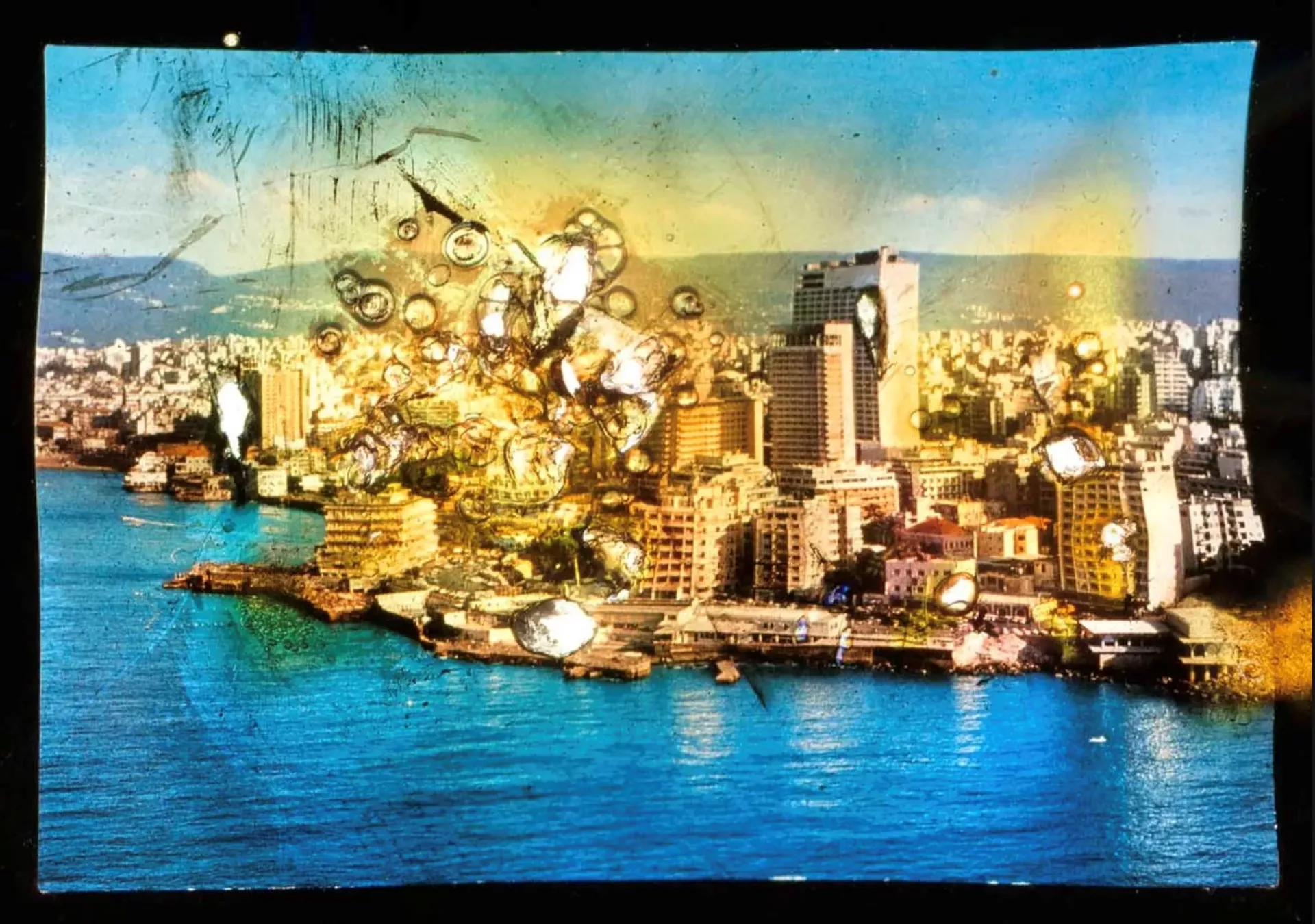 Photo by Joana Hadjithomas and Khalil Joreige, from the project 'Wonder Beirut: the Story of a Pyromaniac Photographer'