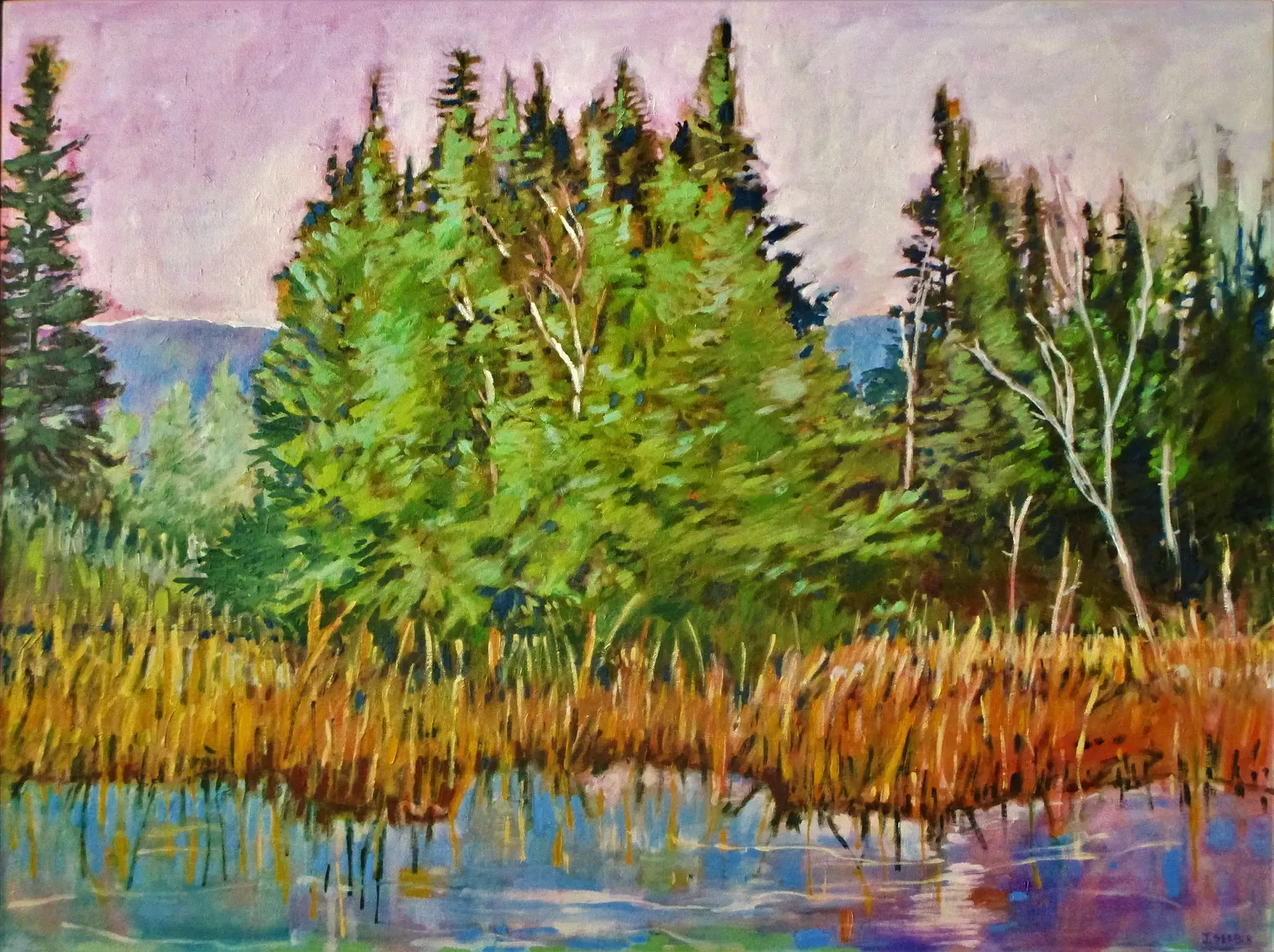 "Along the Shore" by Jean Gerber
