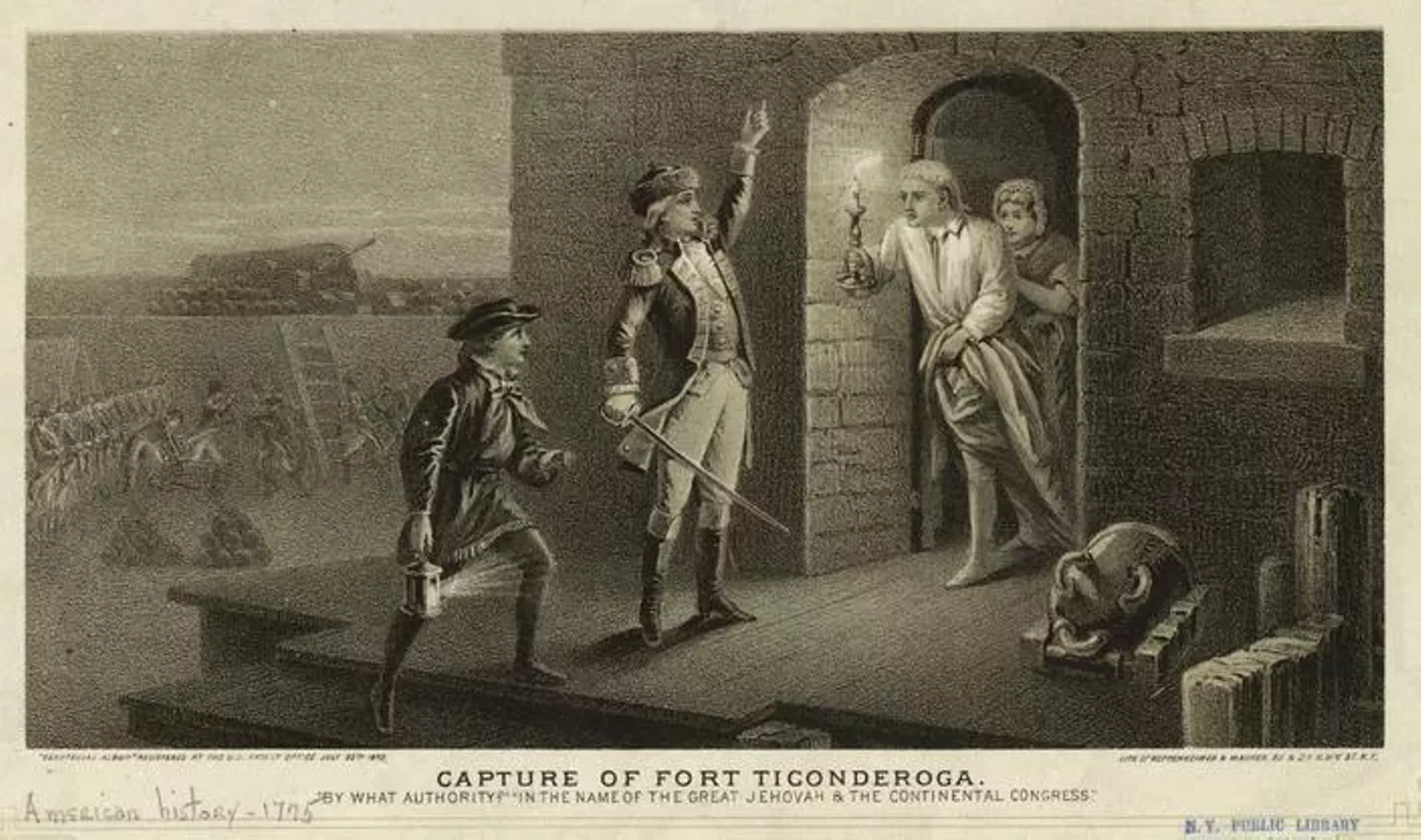 Ethan Allen & the Capture of Fort Ticonderoga