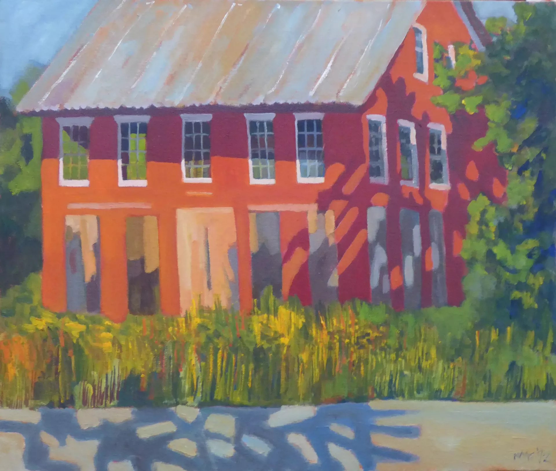 Painting by Robert Mallory Klein