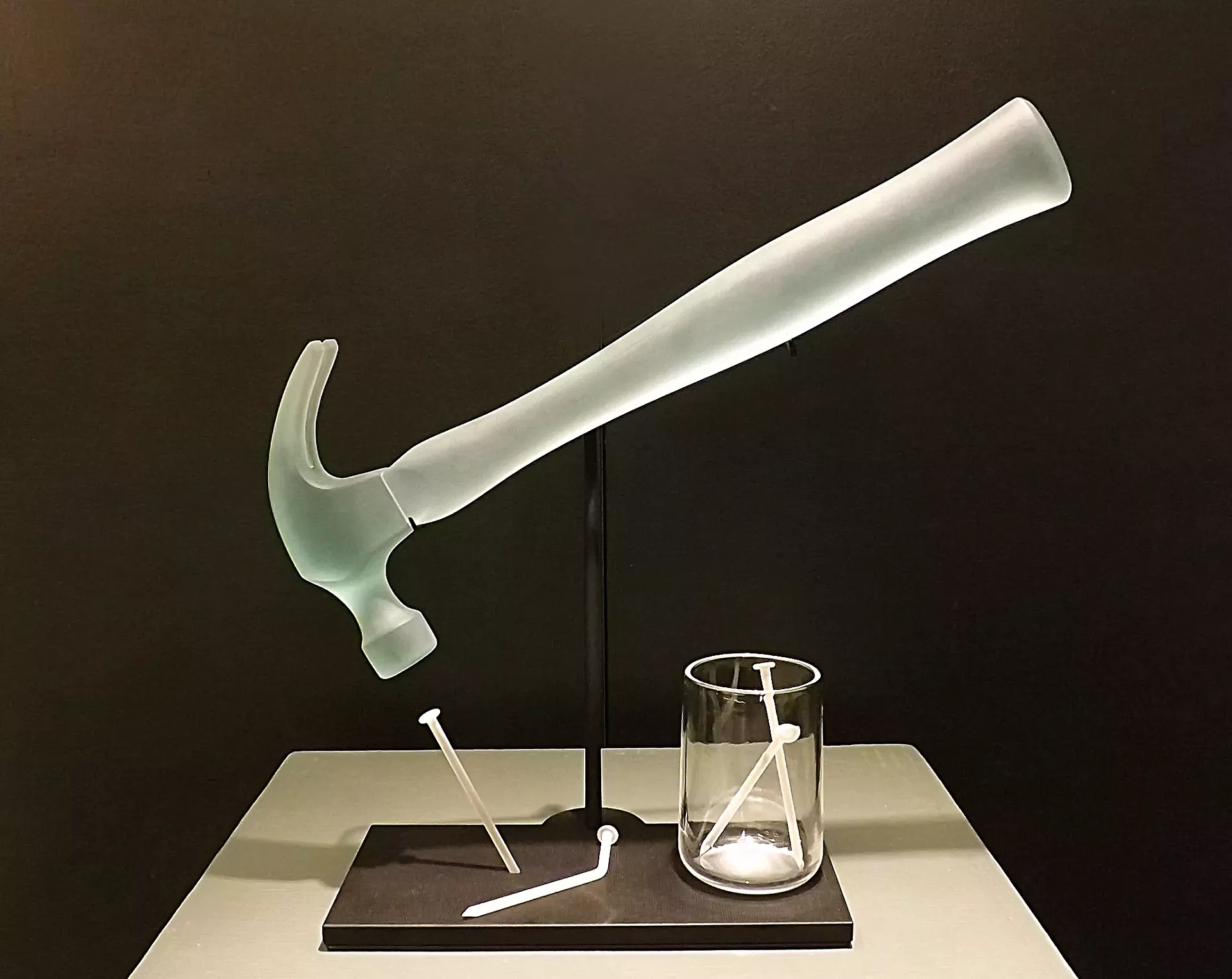 Glass work by K. William LeQuier