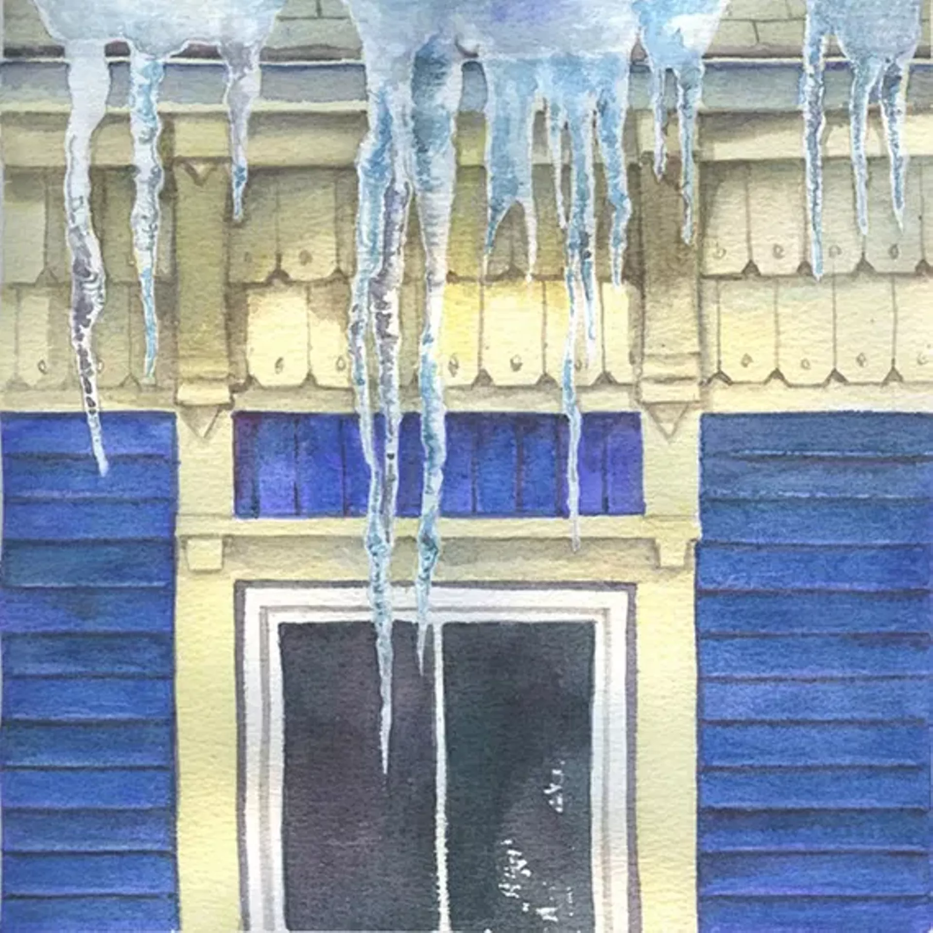 "Icicles" by Jean Cannon