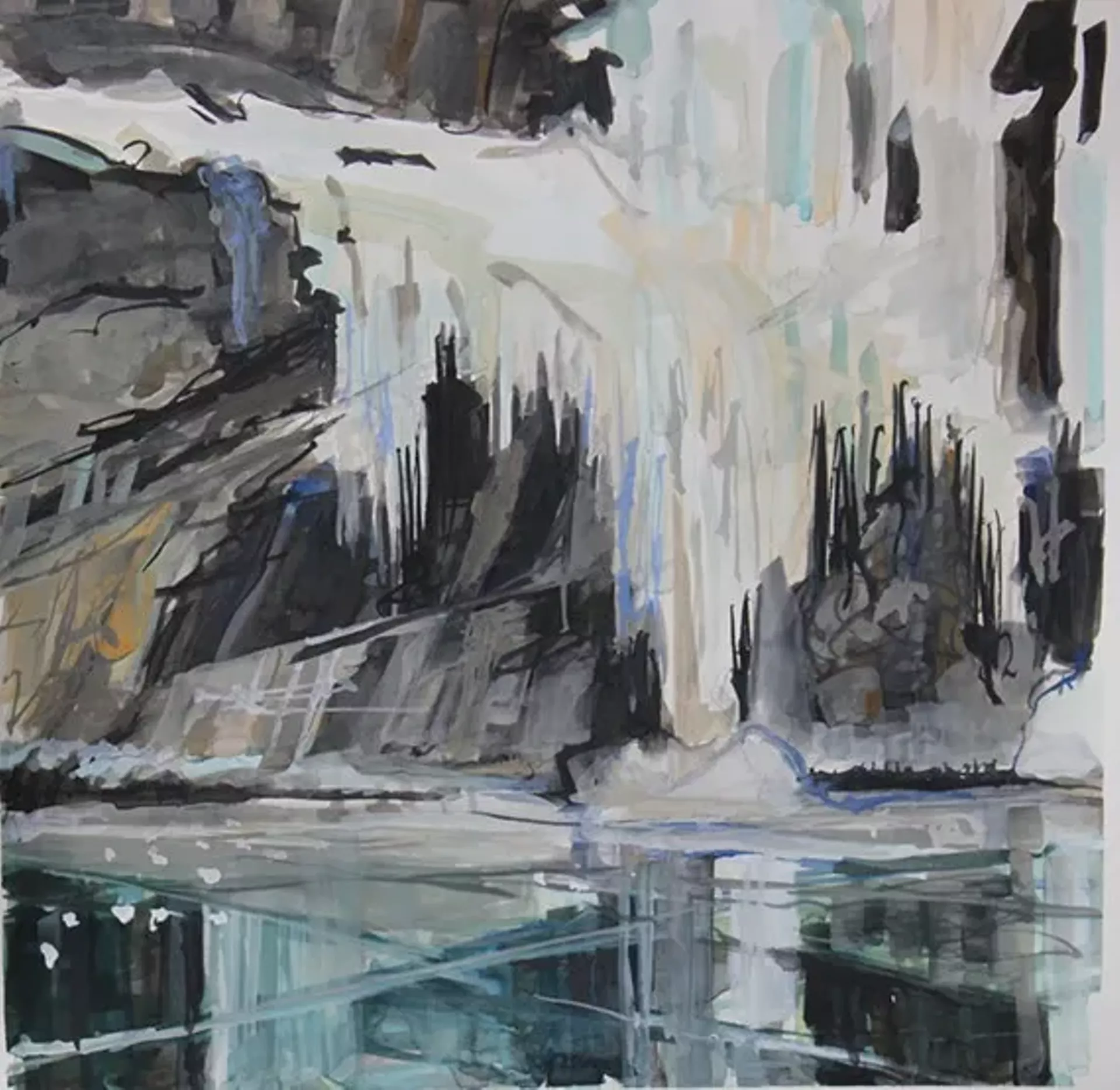 Painting by Monica Carroll