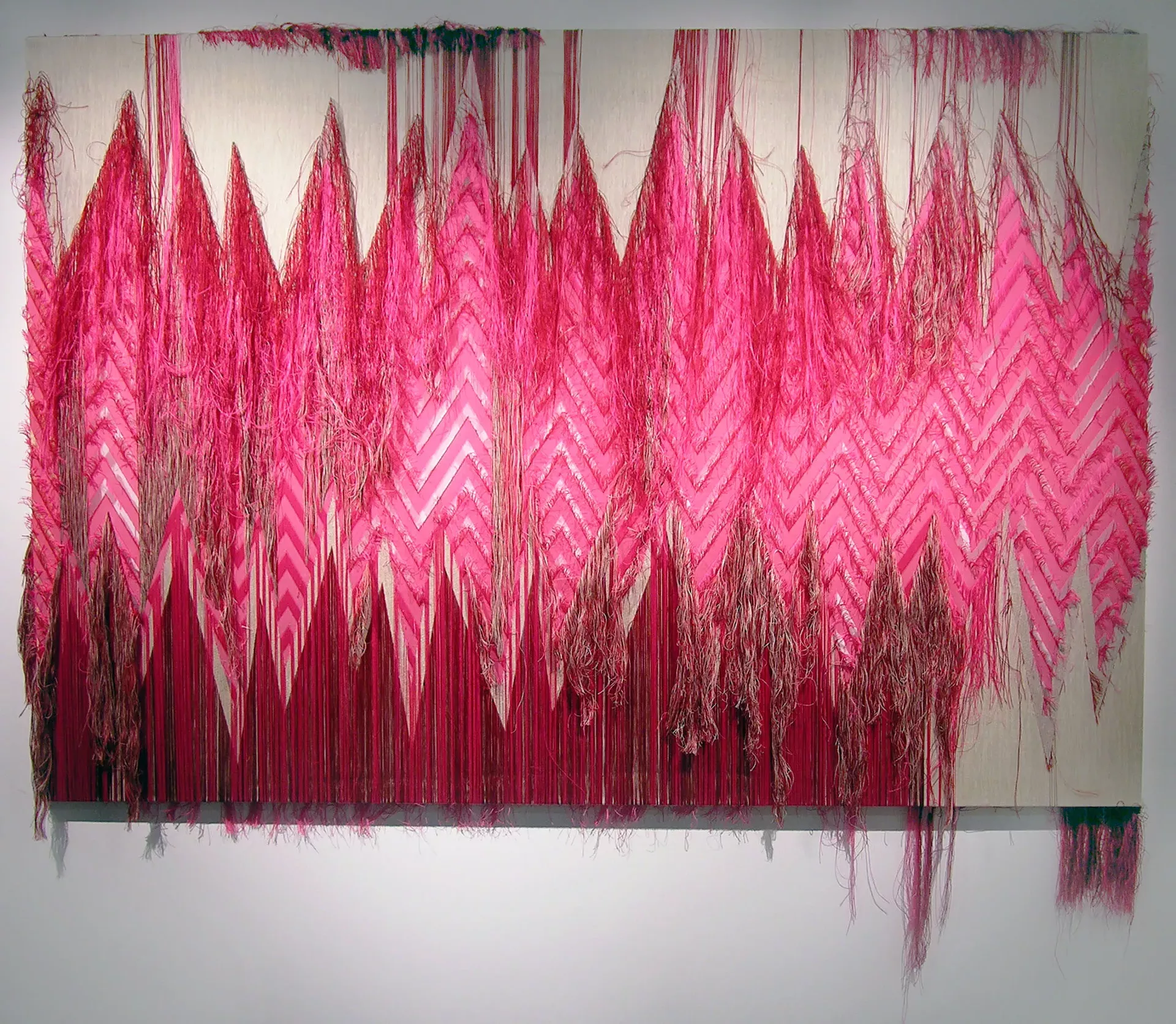 "Euphoria," textile work by Liz Collins