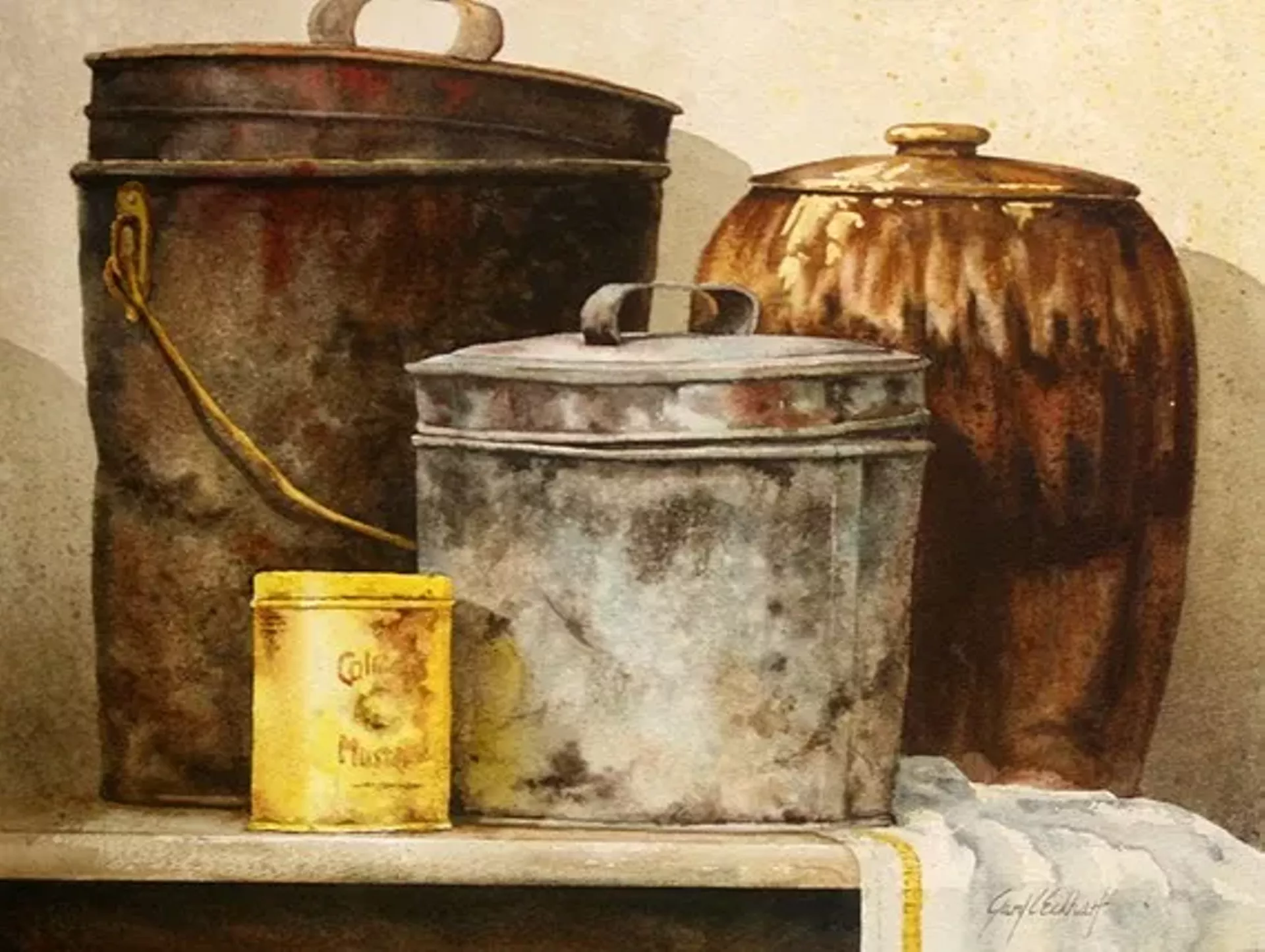 Watercolor by Gary Eckhart