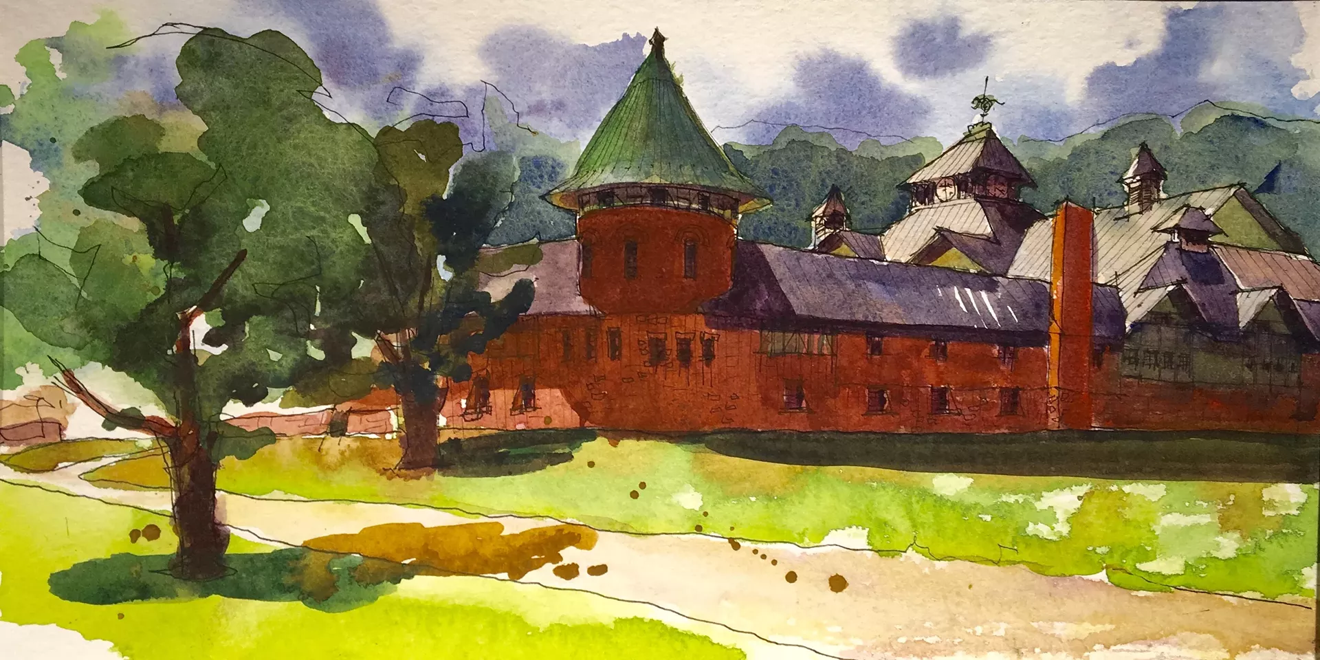 "Farm Barn" by Judith Selin