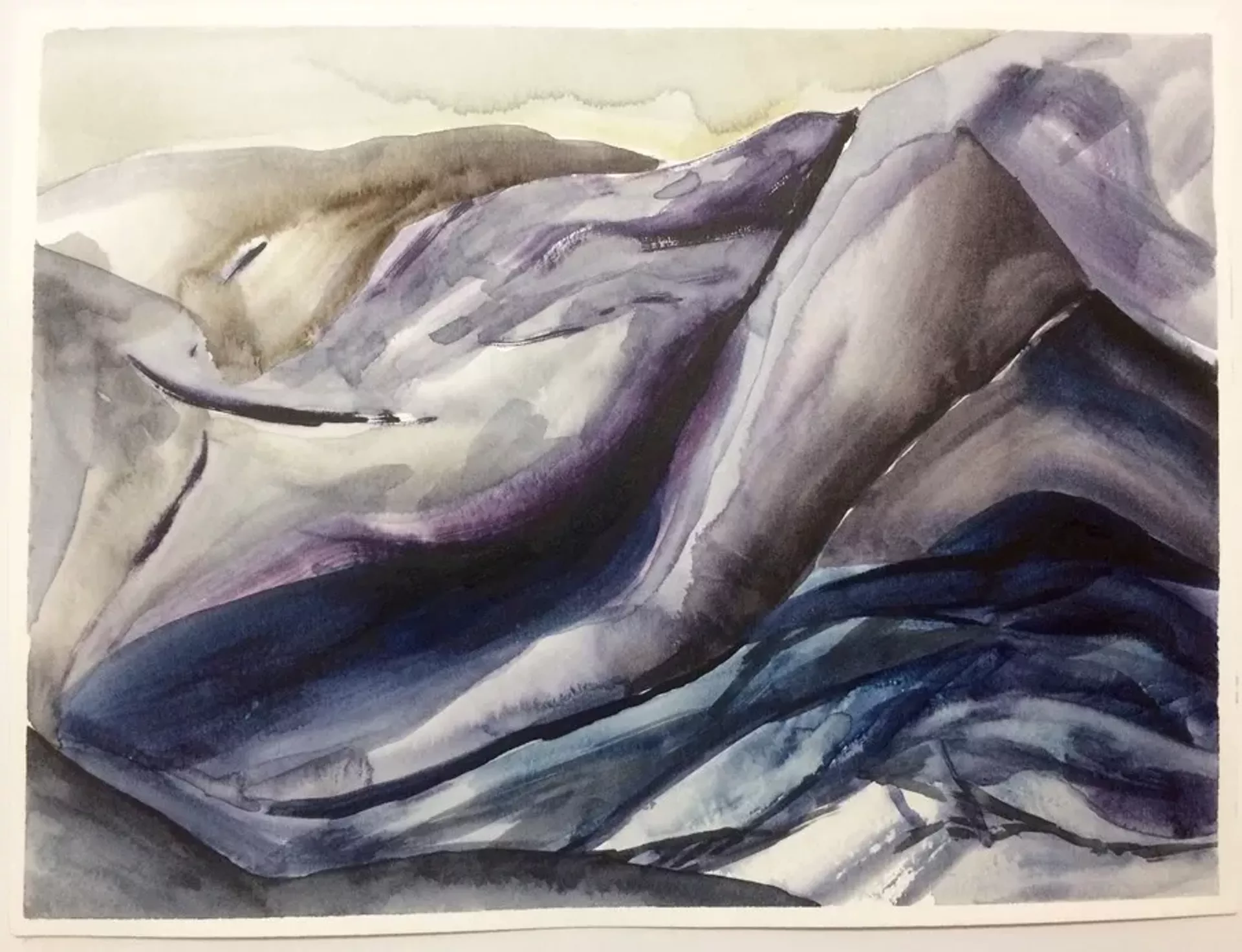 "Untitled (Fabric Folds)" by Sage Lewis