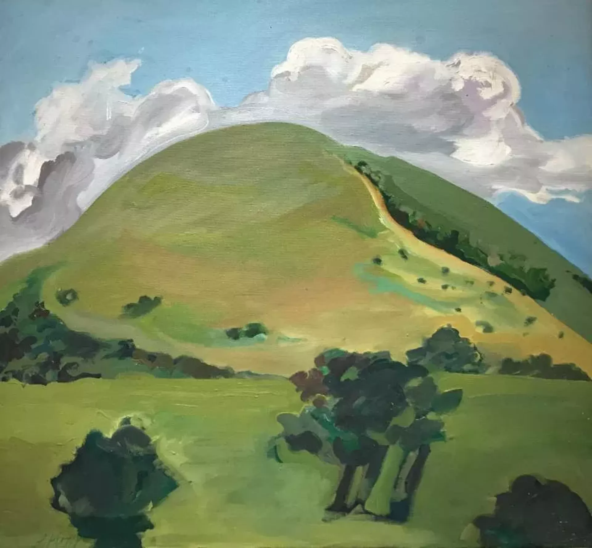 Untitled painting by Leena Kutti