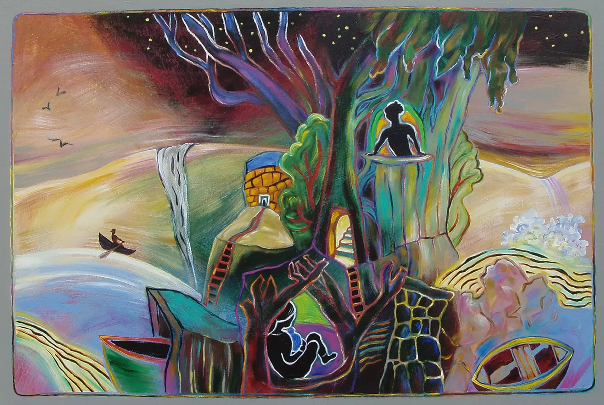 "Boathouse" by Joan Curtis