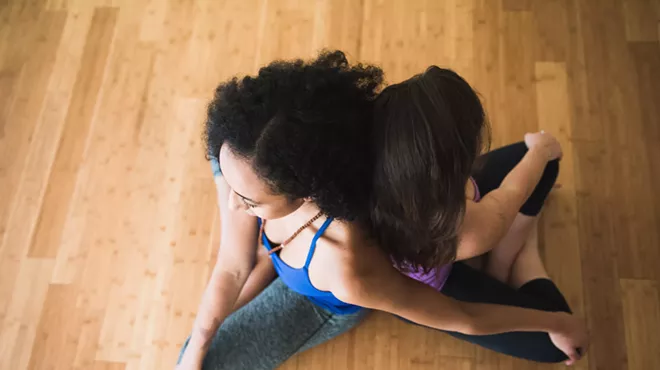 Image: Partner Yoga