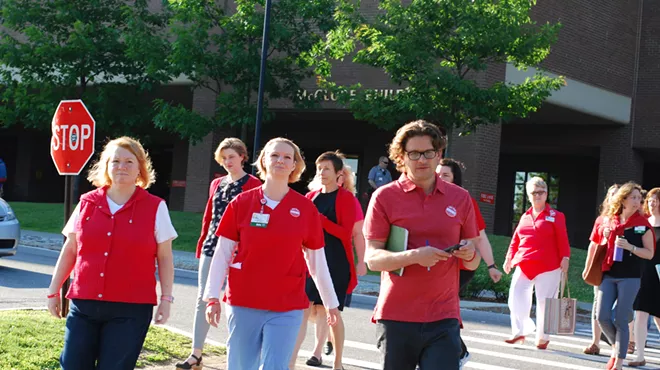 Image: UVM Medical Center Nurses Vote in Favor of Strike
