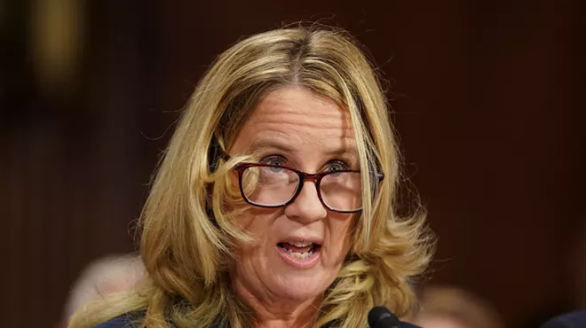 Image: Walters: Leahy Elicits Striking Answer From Kavanaugh Accuser Christine Blasey Ford