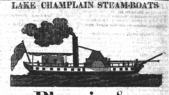 Image: Captain Jahaziel Sherman Visits Vergennes