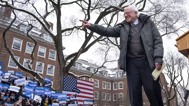 Image: The Bern Rekindles: Sanders Kicks Off His Second Bid for President