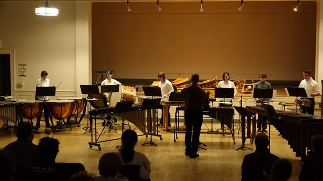 Image: University of Vermont Percussion Ensemble