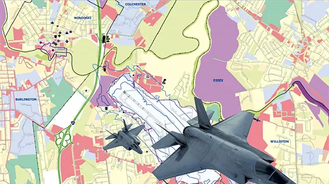 Image: An F-35 Preview Shakes Up Winooski