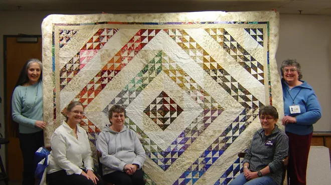 Image: 'Quilting in the Land of Milk & Honey'