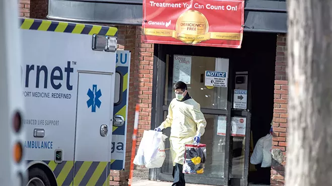 Image: Race to Contain: A Nursing Home Is the Epicenter of Vermont's Coronavirus Outbreak
