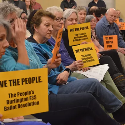 Image: Burlington Residents Will Vote on F-35 Question As Written