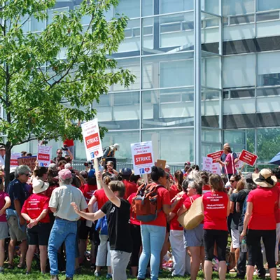 Image: UVM Medical Center Nurses to Return to Work Saturday