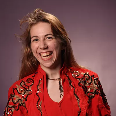 Image: Tina Friml Wins Vermont's Funniest Comedian