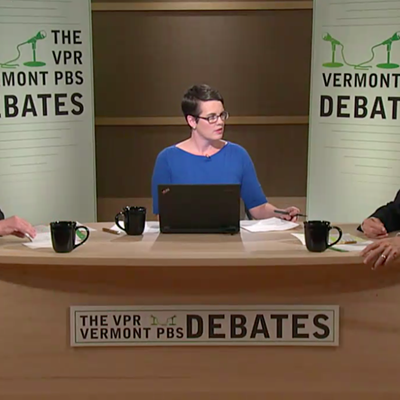 Image: Sanders, Zupan Clash in a Fiery, Wide-Ranging Debate
